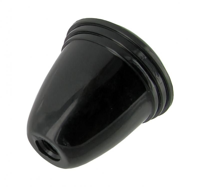 Wischerschalter Knopf schwarz, Gewinde M6 für Klassiker